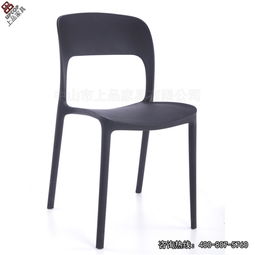 进口彩色PP塑料椅，上品家具厂家直销，打造时尚环保空间